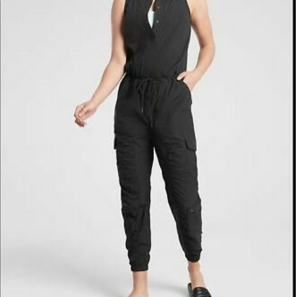 Sleeveless Athleta Jumpsuit